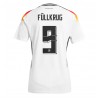 Herren Fußballbekleidung Deutschland Niclas Fullkrug #9 Heimtrikot EM 2024 Kurzarm
